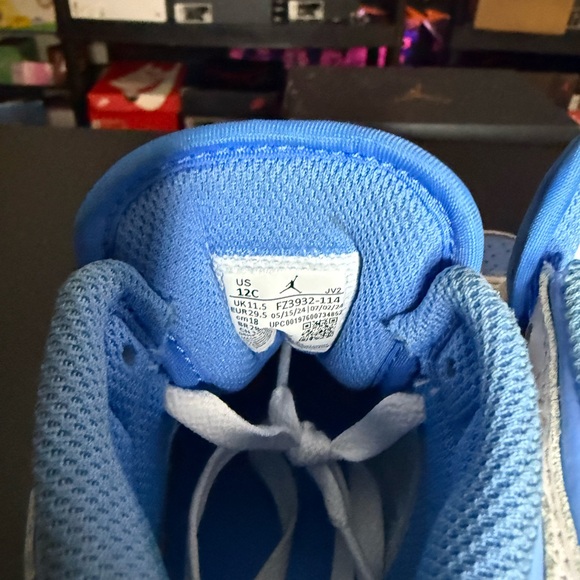 Nike air Jordan 1 mid se white/legend blue 12c - Picture 4 of 6